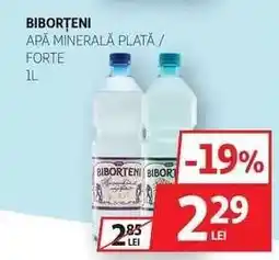 Auchan Biborțeni Apă Minerală Plată / Forte Ofertă