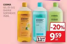 Auchan Cosmia Gel de Duș Ofertă