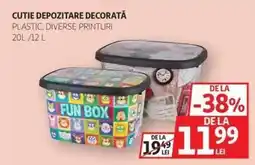 Auchan Cutie depozitare decorată Ofertă