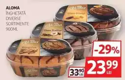 Auchan Aloma Înghețată Diverse Sortimente Ofertă