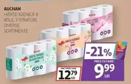 Auchan Auchan Hârtie Igienică Ofertă