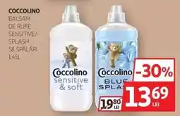 Auchan Coccolino Balsam de Rufe Sensitive/Splash Ofertă