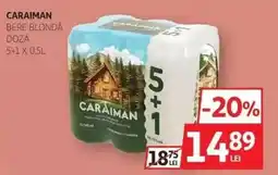 Auchan CARAIMAN Bere blondă Ofertă
