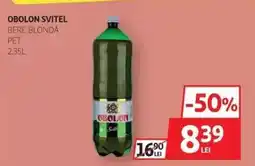 Auchan Obolon Svitel Bere Blondă PET Ofertă