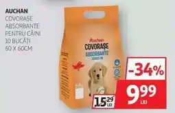 Auchan AUCHAN Covorașe Absorbante pentru Câini Ofertă