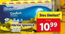 Lidl FLORALYS Hârtie igienică Ofertă