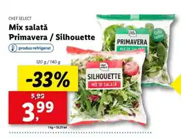 Lidl Mix salată Primavera / Silhouette Ofertă