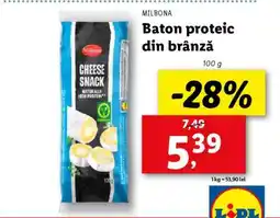 Lidl Baton proteic din brânză Ofertă