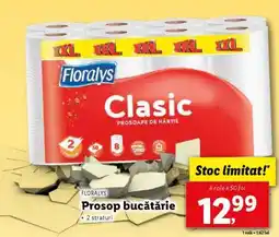 Lidl FLORALYS Prosop bucătărie Ofertă