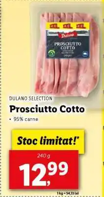 Lidl Prosciutto Cotto Ofertă