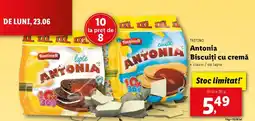 Lidl Tastino Antonia Biscuiți cu cremă Ofertă