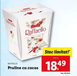 Lidl Raffaello Praline cu cocos Ofertă