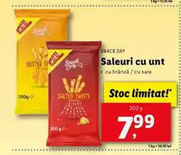 Lidl Saleuri cu unt Ofertă