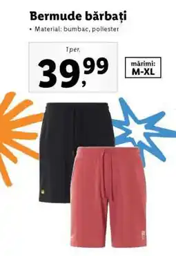 Lidl Bermude bărbați Ofertă