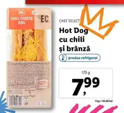 Lidl Hot Dog cu chili și brânză Ofertă