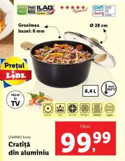 Lidl Cratiță din aluminiu Ofertă