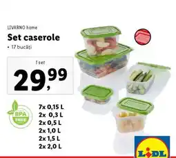 Lidl Set caserole Ofertă