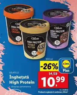 Lidl Înghețată High Protein Ofertă