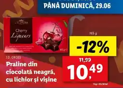 Lidl J.D. GROSS Praline Ofertă