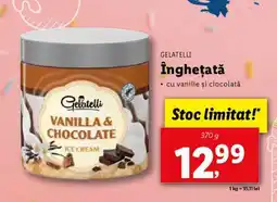 Lidl Gelatelli Înghețată Ofertă