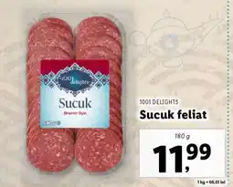Lidl Sucuk feliat Ofertă