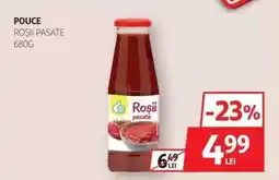 Auchan Pouce Roșii Pasate 680g Ofertă