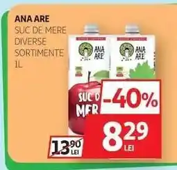 Auchan ANA ARE Suc de mere Ofertă