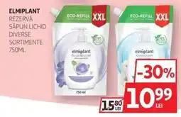 Auchan ELMIPLANT Rezervă săpun lichid Ofertă