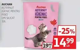 Auchan Auchan Așternut Igienic pentru Pisici Ofertă