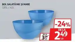 Auchan Bol salată mic și mare Ofertă