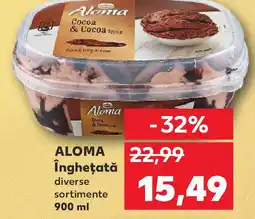 Kaufland ALOMA Îngheţată Ofertă
