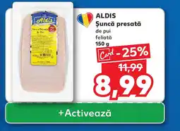Kaufland ALDIS Şuncă presată Ofertă