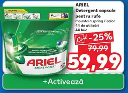Kaufland ARIEL Detergent capsule pentru rufe Ofertă