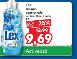 Kaufland LEX Balsam pentru rufe Ofertă