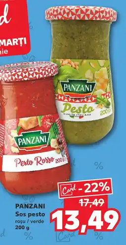 Kaufland PANZANI Sos pesto Ofertă