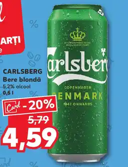 Kaufland CARLSBERG Bere blondă Ofertă