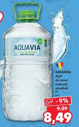 Kaufland AQUAVIA Apă de izvor natural alcalină Ofertă