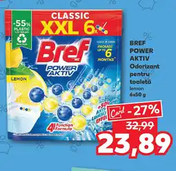 Kaufland BREF Power Aktiv Odorizant pentru toaletă Ofertă