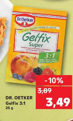 Kaufland DR. OETKER Gelfix 3:1 Ofertă