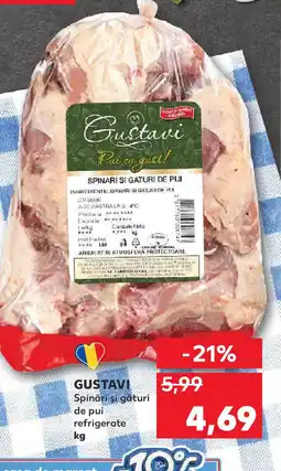 Kaufland Gustavi Spinări și gâturi de pui Ofertă