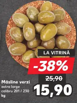 Kaufland Măsline verzi Ofertă
