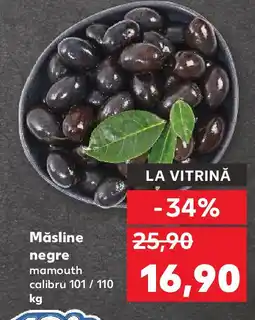 Kaufland Măsline negre Ofertă