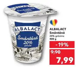 Kaufland ALBALACT Smântână Ofertă