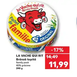 Kaufland LA VACHE QUI RIT Brânză topită Ofertă