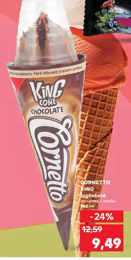 Kaufland CORNETTO King Ingheţată Ofertă
