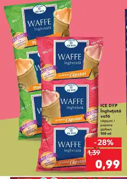 Kaufland ICE DYP îngheţată vafă Ofertă