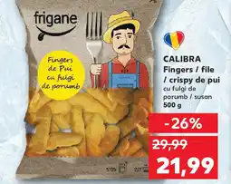 CALIBRA Fingers / file / crispy de pui