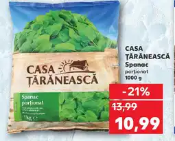 Kaufland CASA ŢĂRĂNEASCĂ Spanac Ofertă
