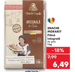Kaufland ENACHE MORARIT Făină integrală Ofertă