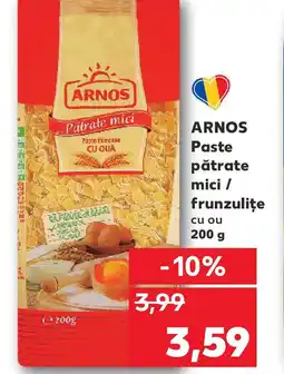 Kaufland ARNOS Paste pătrate mici / frunzuliţe Ofertă